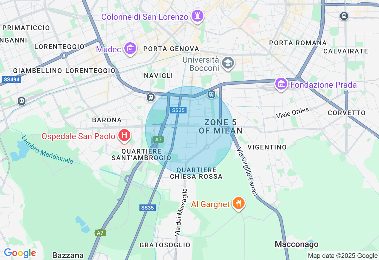 Mappa della posizione