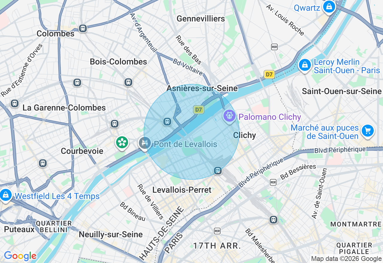 Carte de l'emplacement