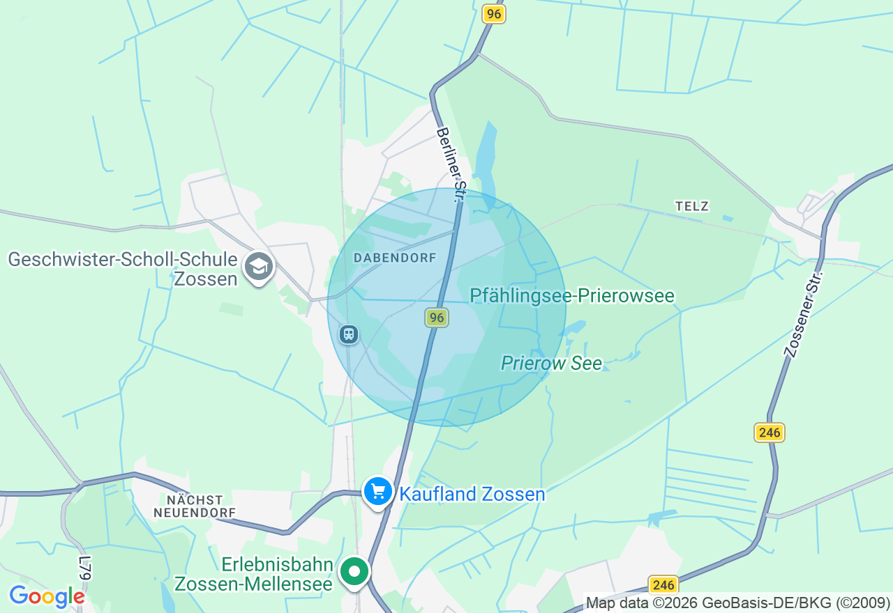 Kartenansicht der Location