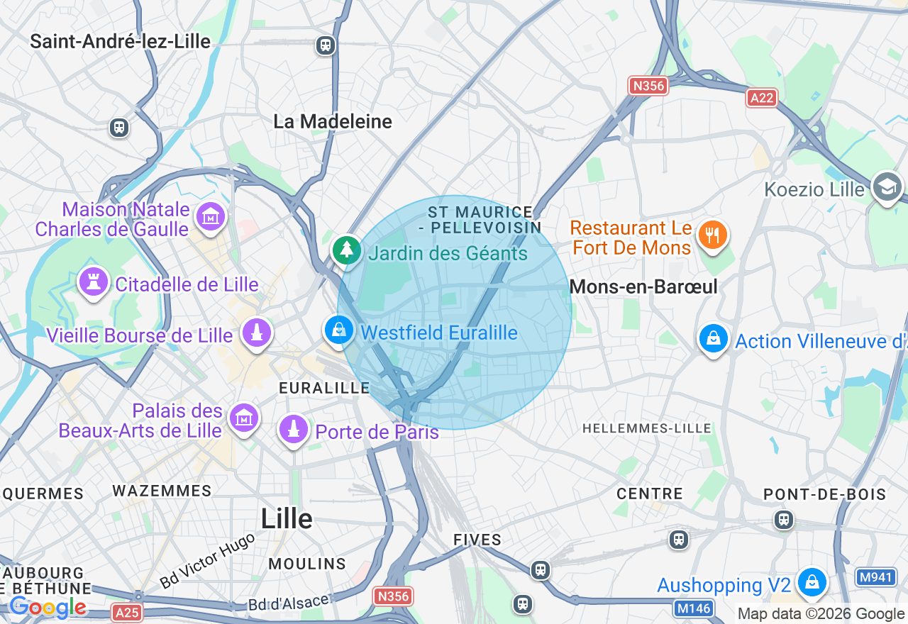 Carte de l'emplacement