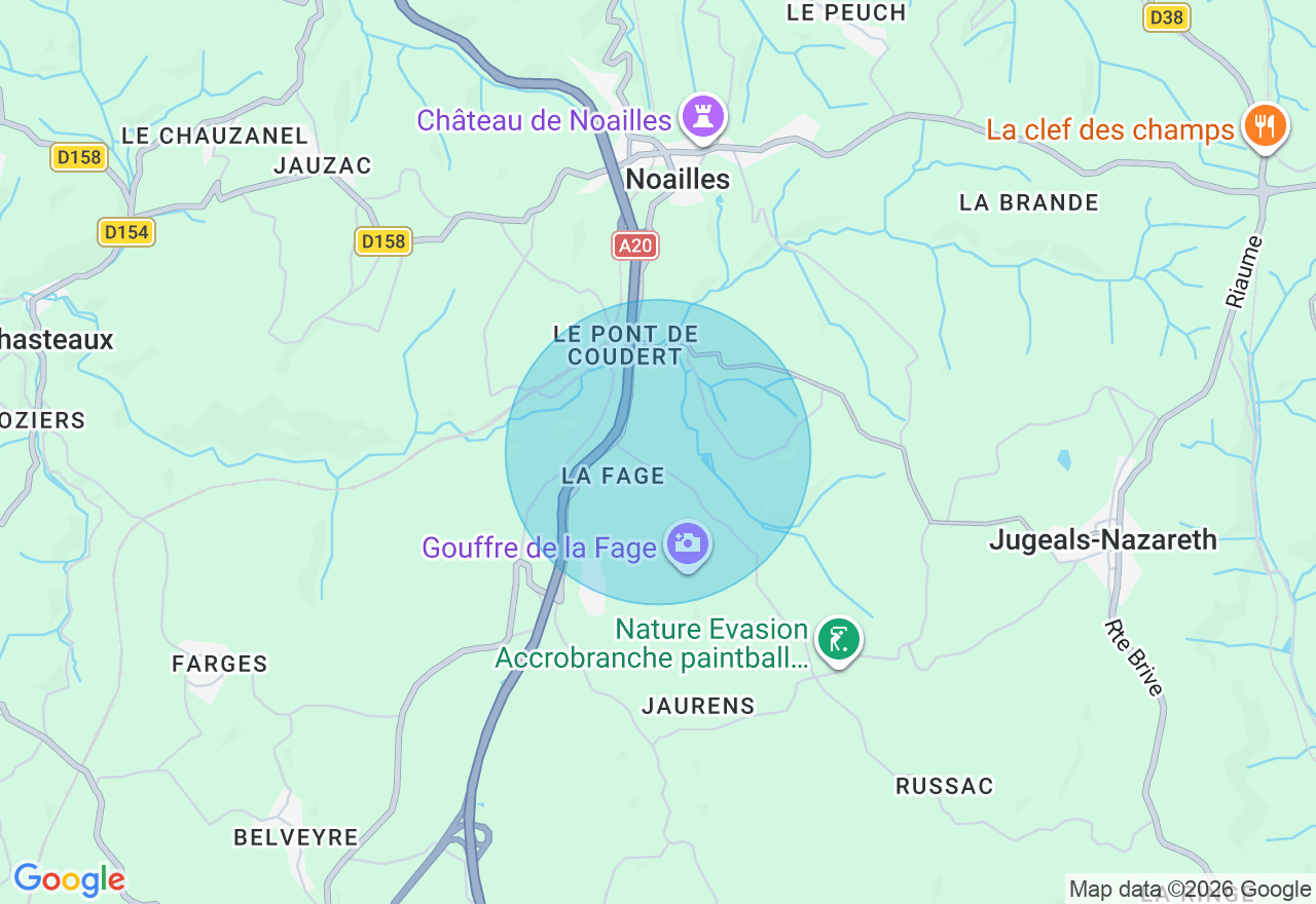 Carte de l'emplacement