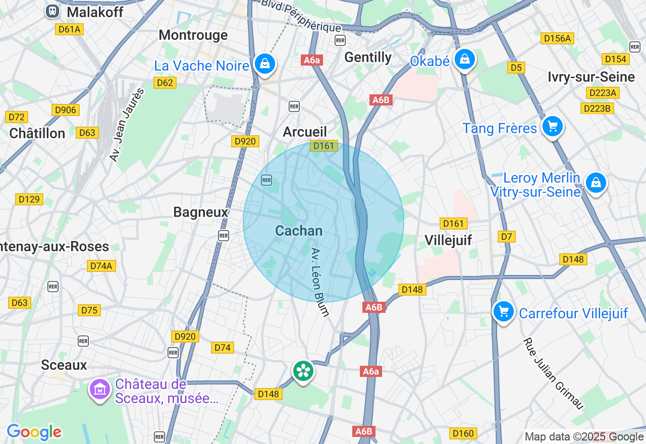 Carte de l'emplacement