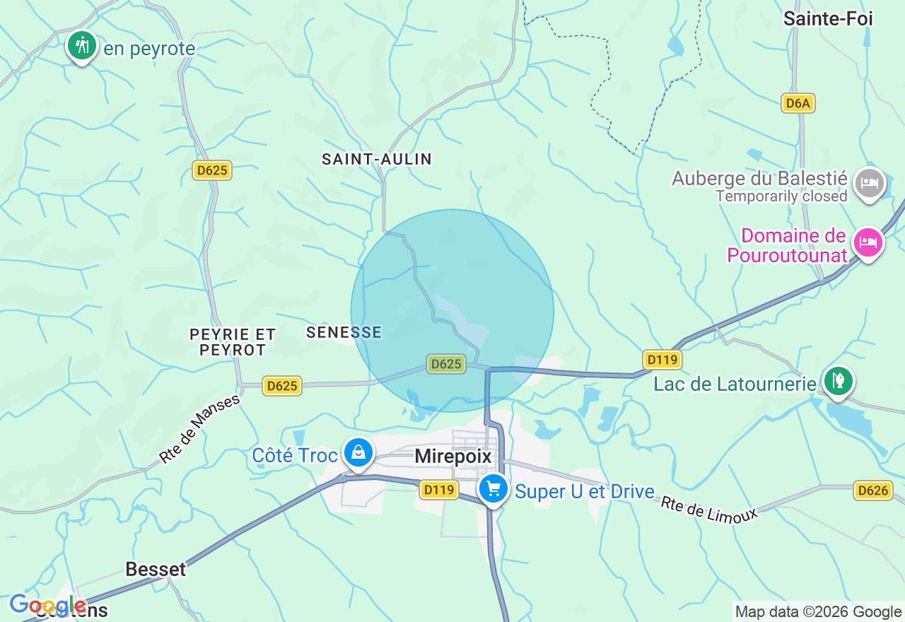 Carte de l'emplacement