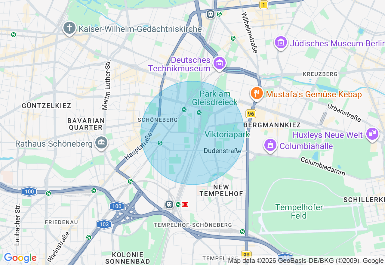 Kartenansicht der Location