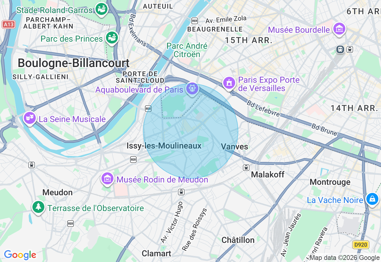 Carte de l'emplacement