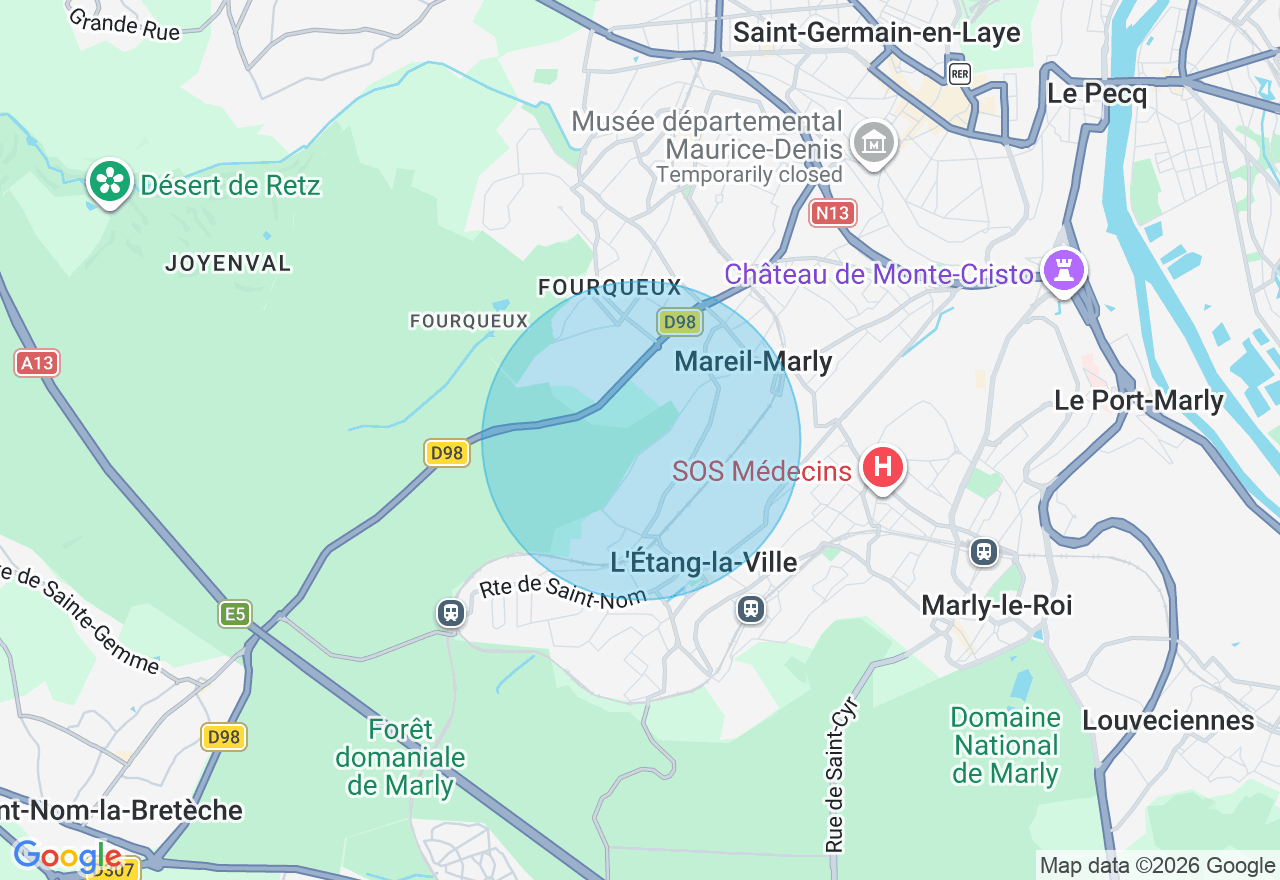 Carte de l'emplacement