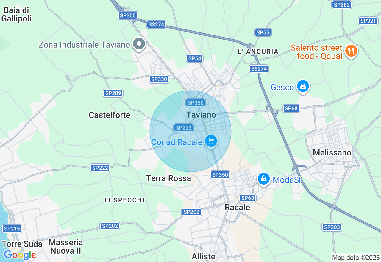 Mappa della posizione