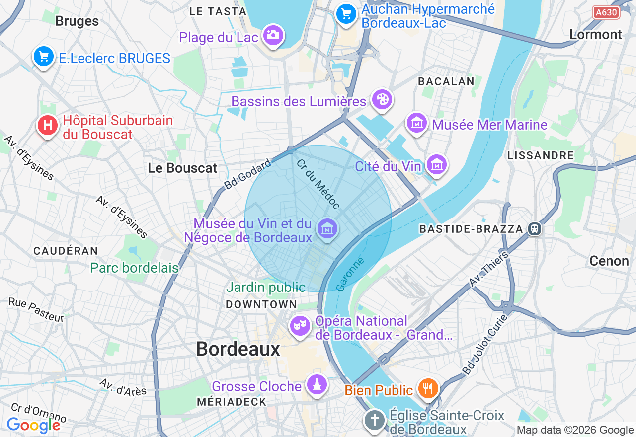 Carte de l'emplacement