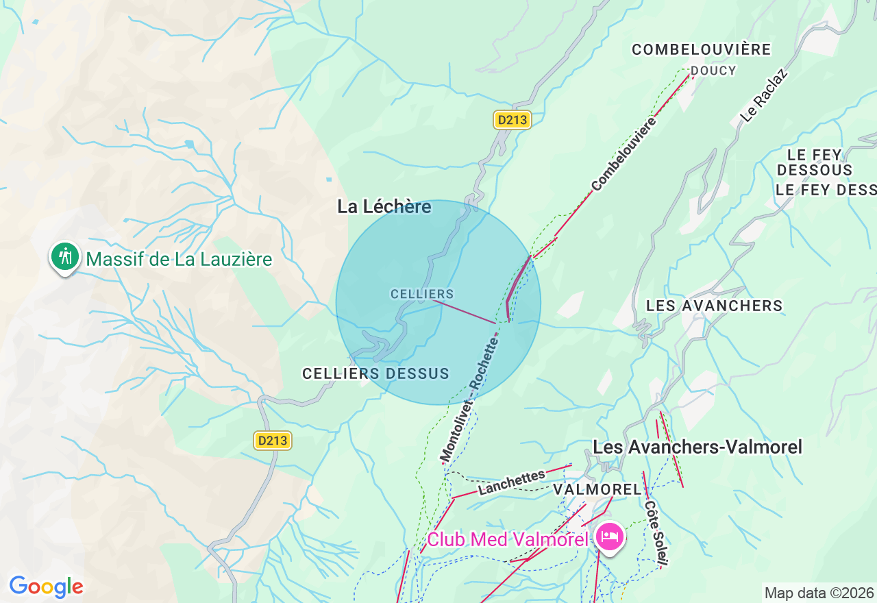 Carte de l'emplacement