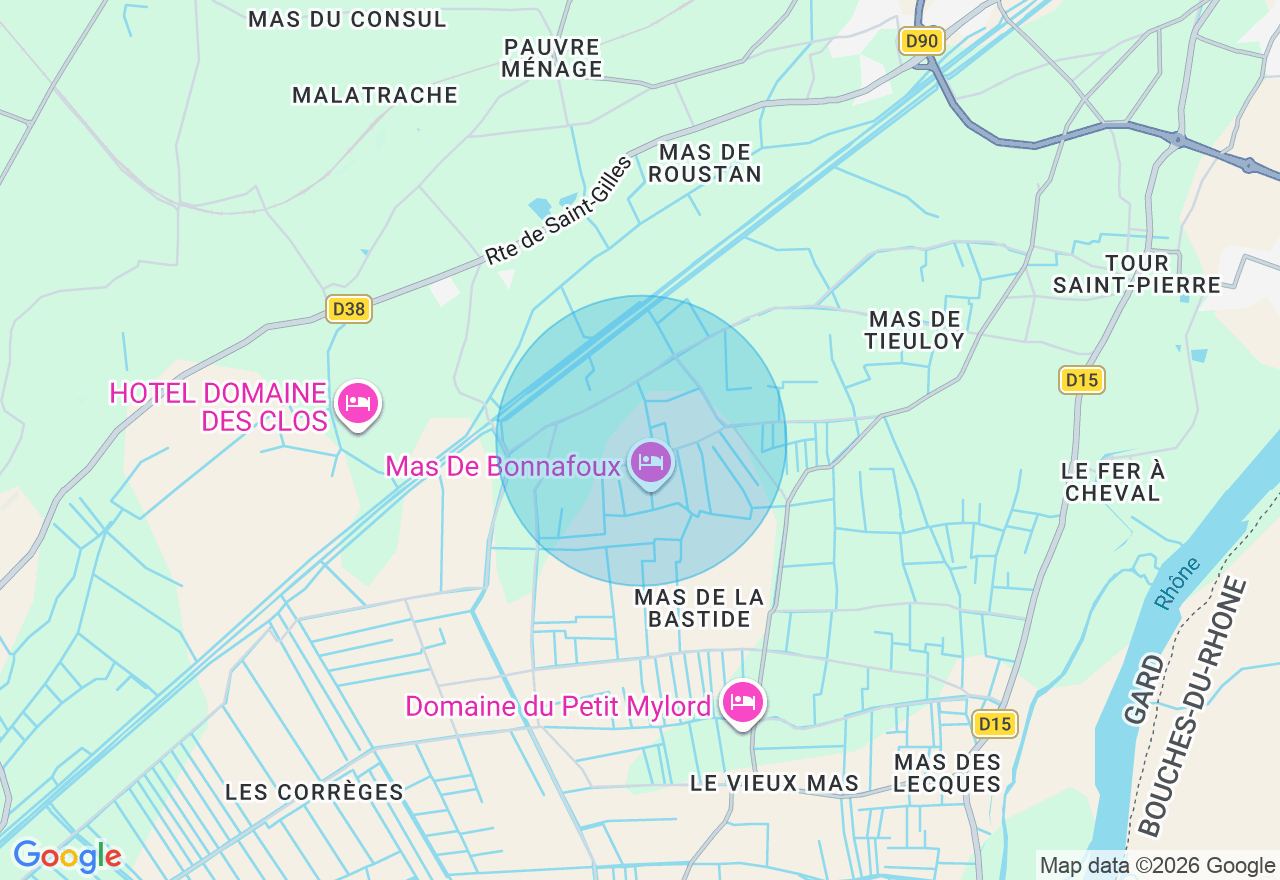 Carte de l'emplacement