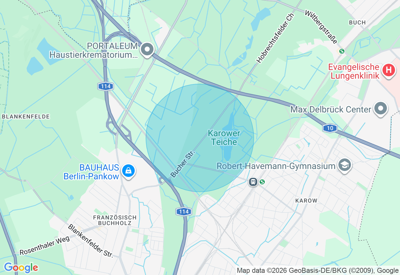 Kartenansicht der Location