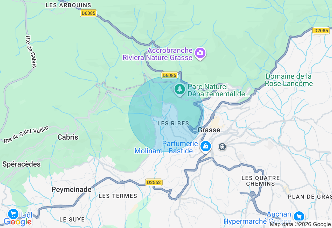 Carte de l'emplacement
