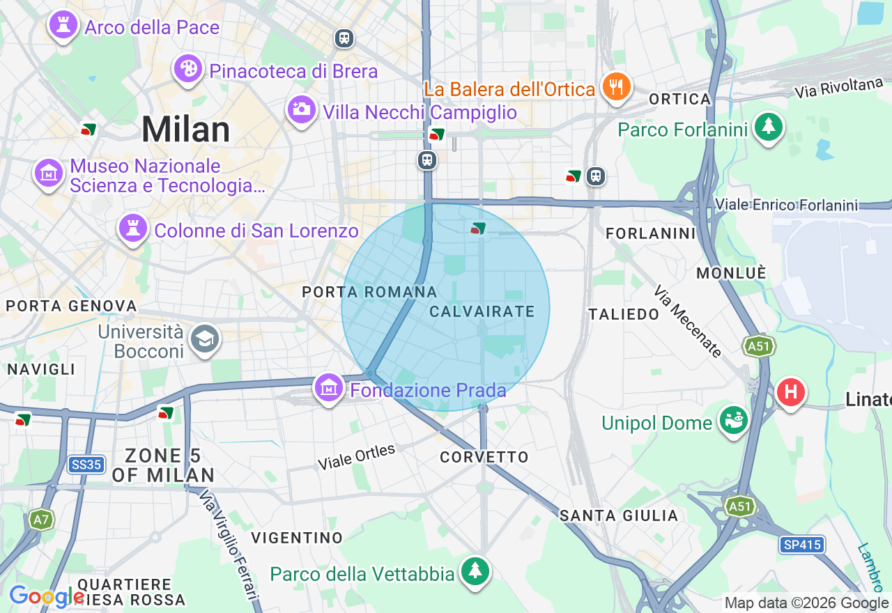 Mappa della posizione