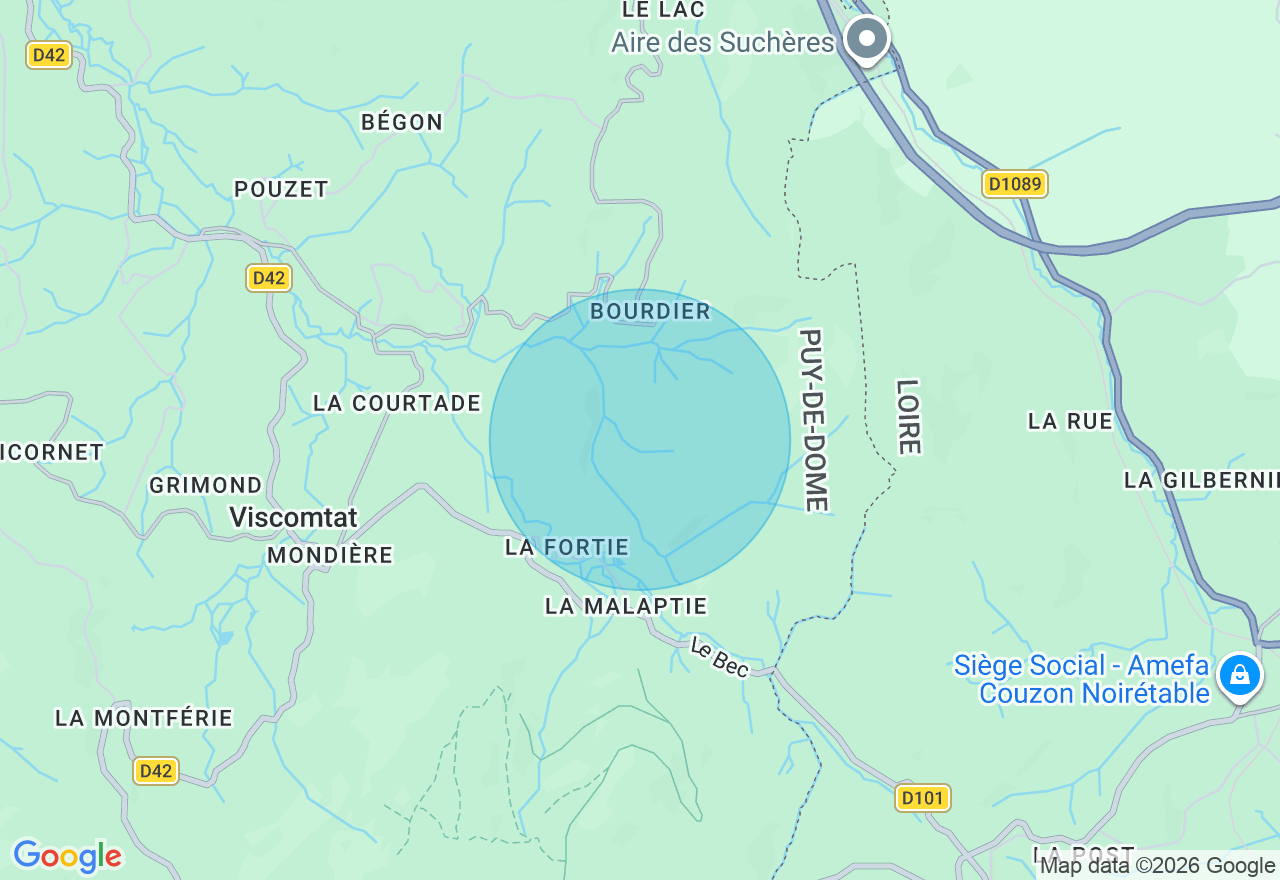 Carte de l'emplacement