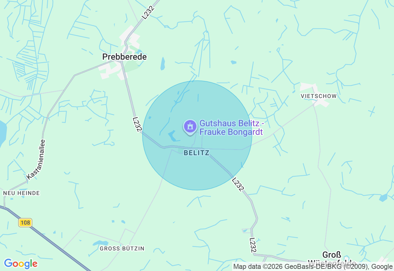 Kartenansicht der Location