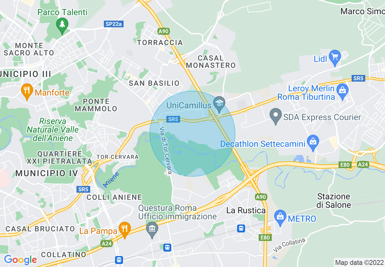 Mappa della posizione