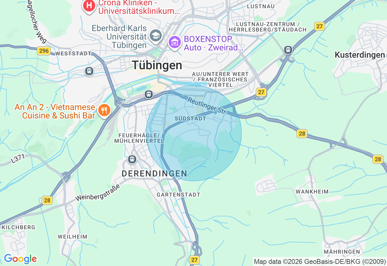 Kartenansicht der Location