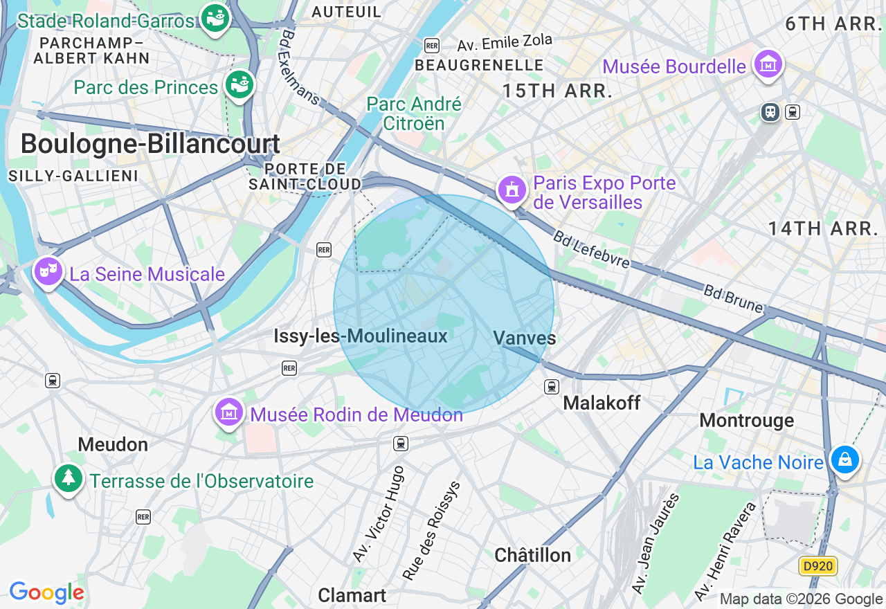 Carte de l'emplacement