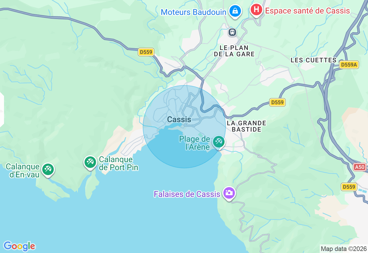 Carte de l'emplacement