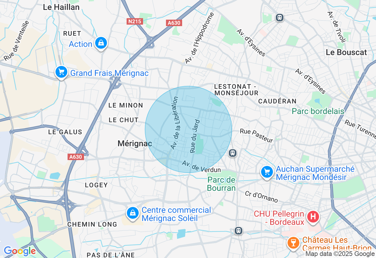 Carte de l'emplacement