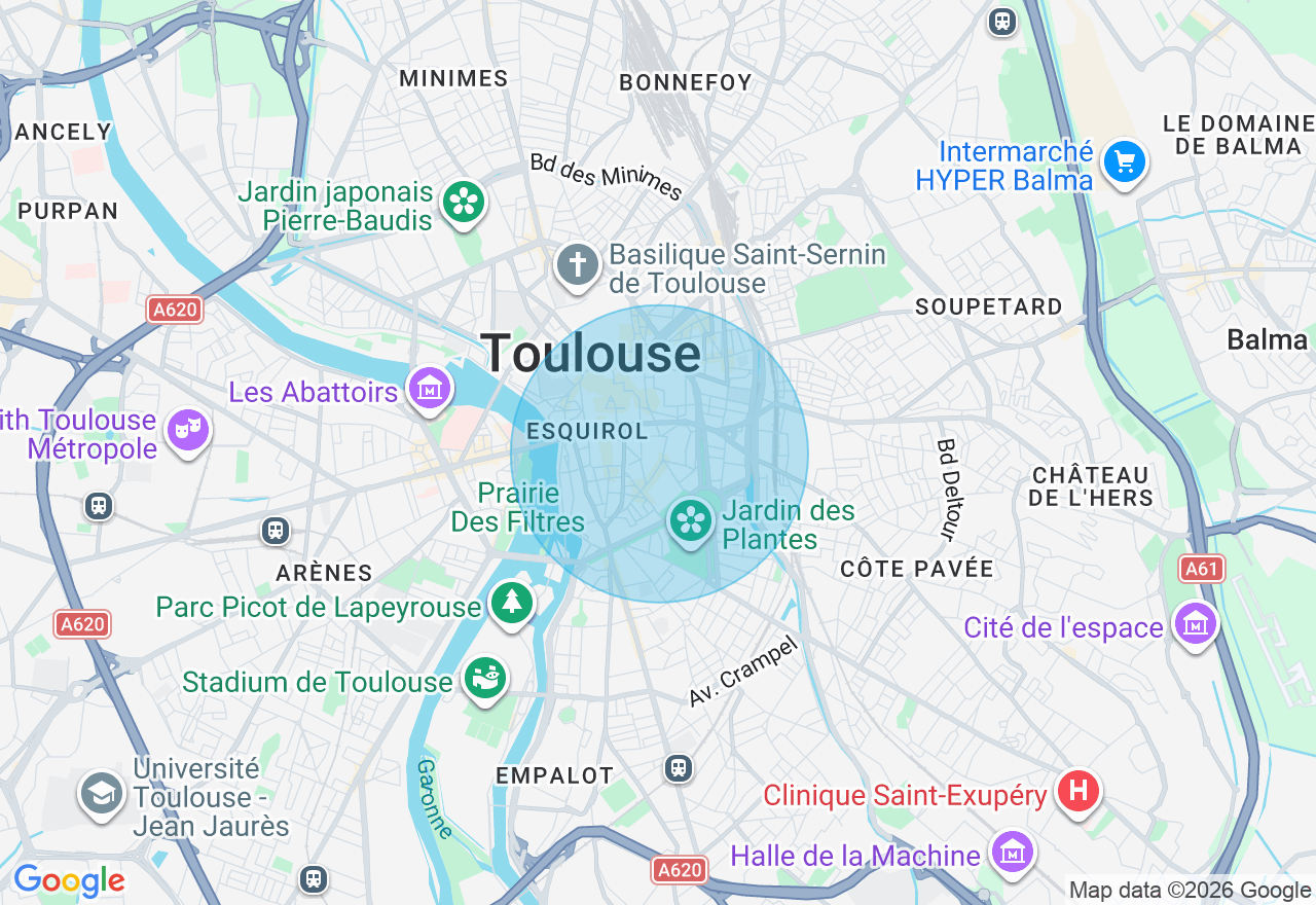 Carte de l'emplacement