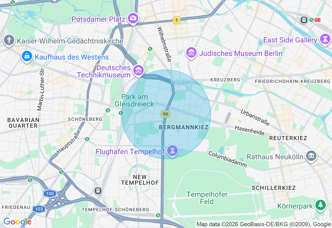 Kartenansicht der Location