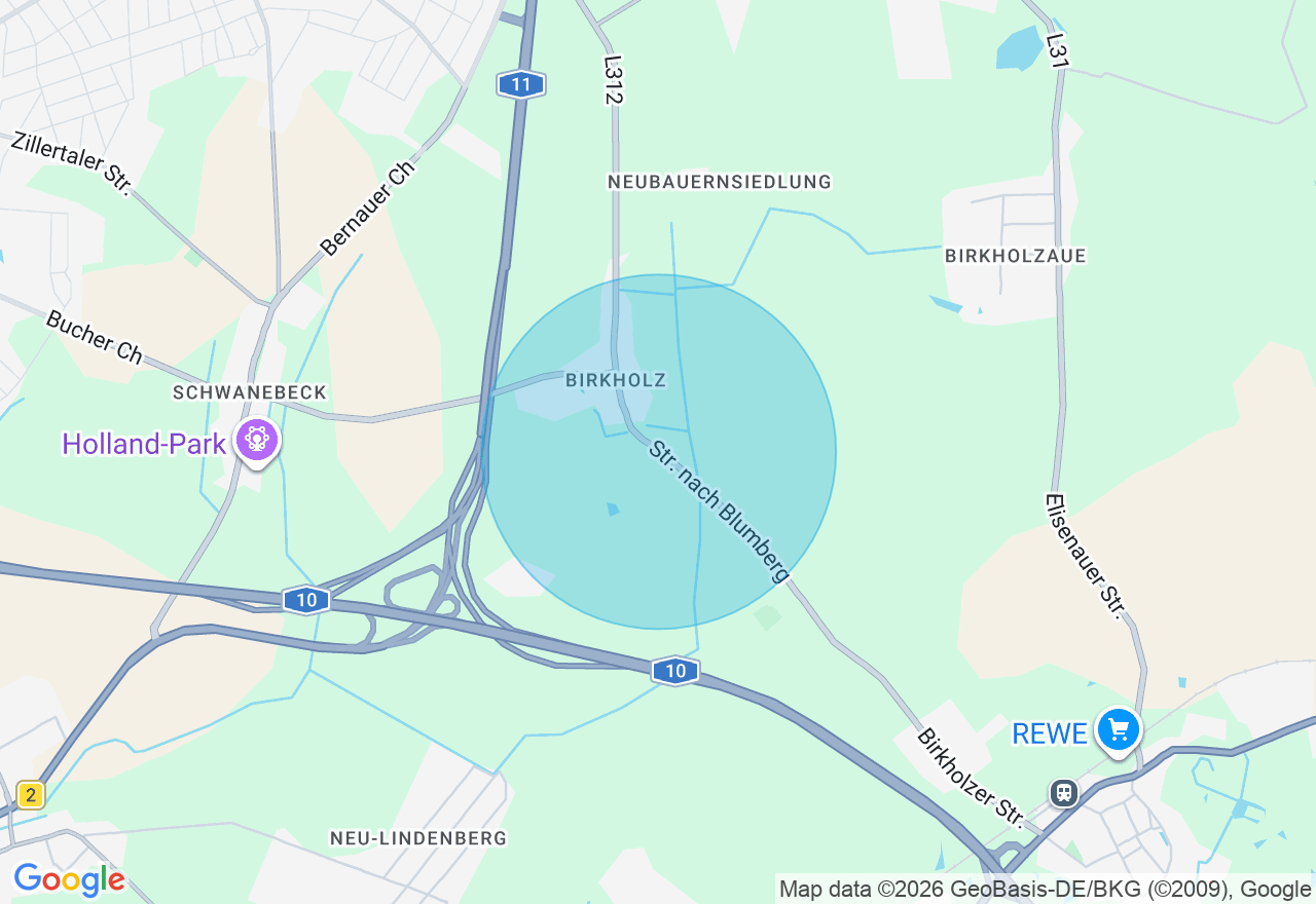 Kartenansicht der Location