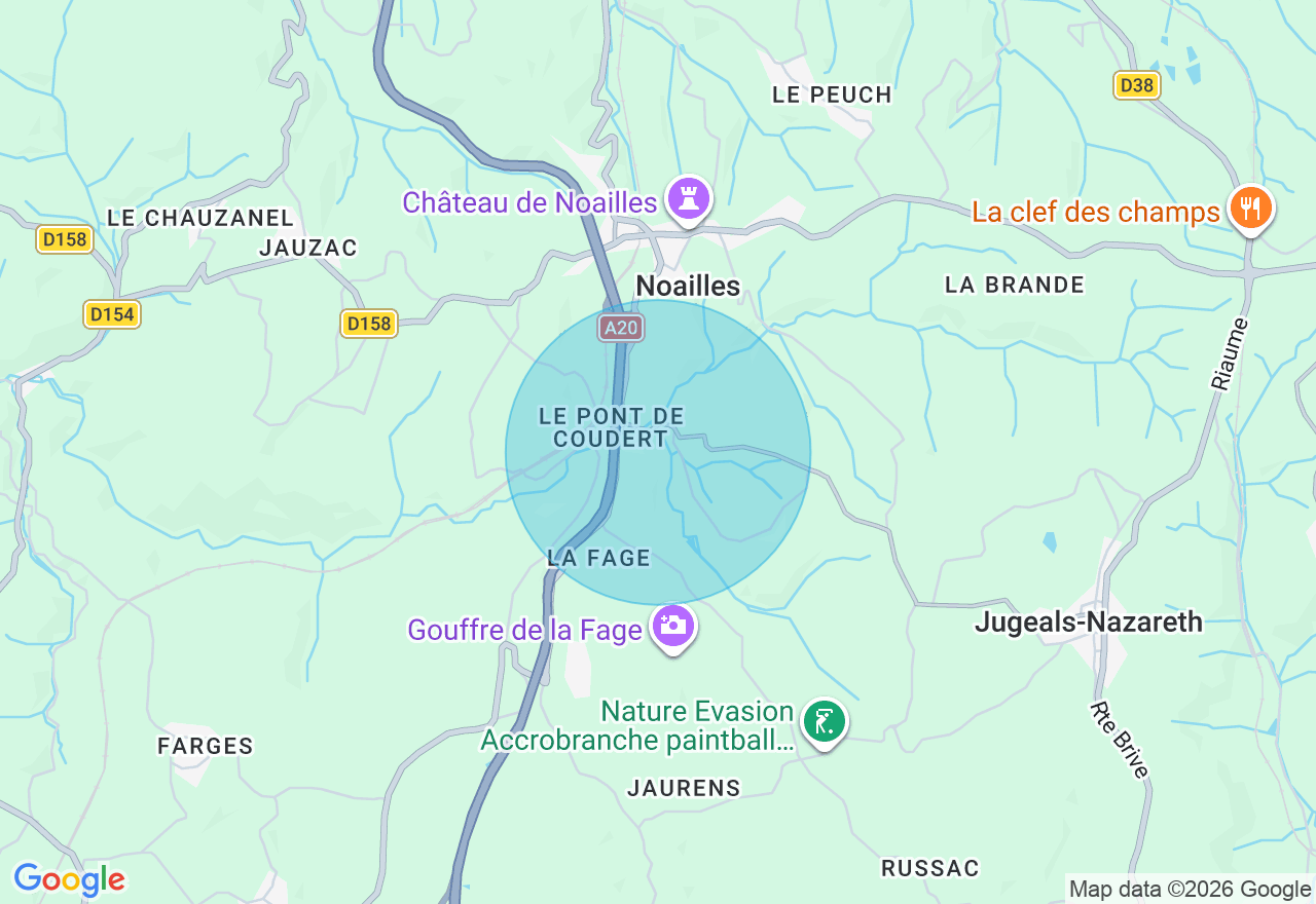 Carte de l'emplacement