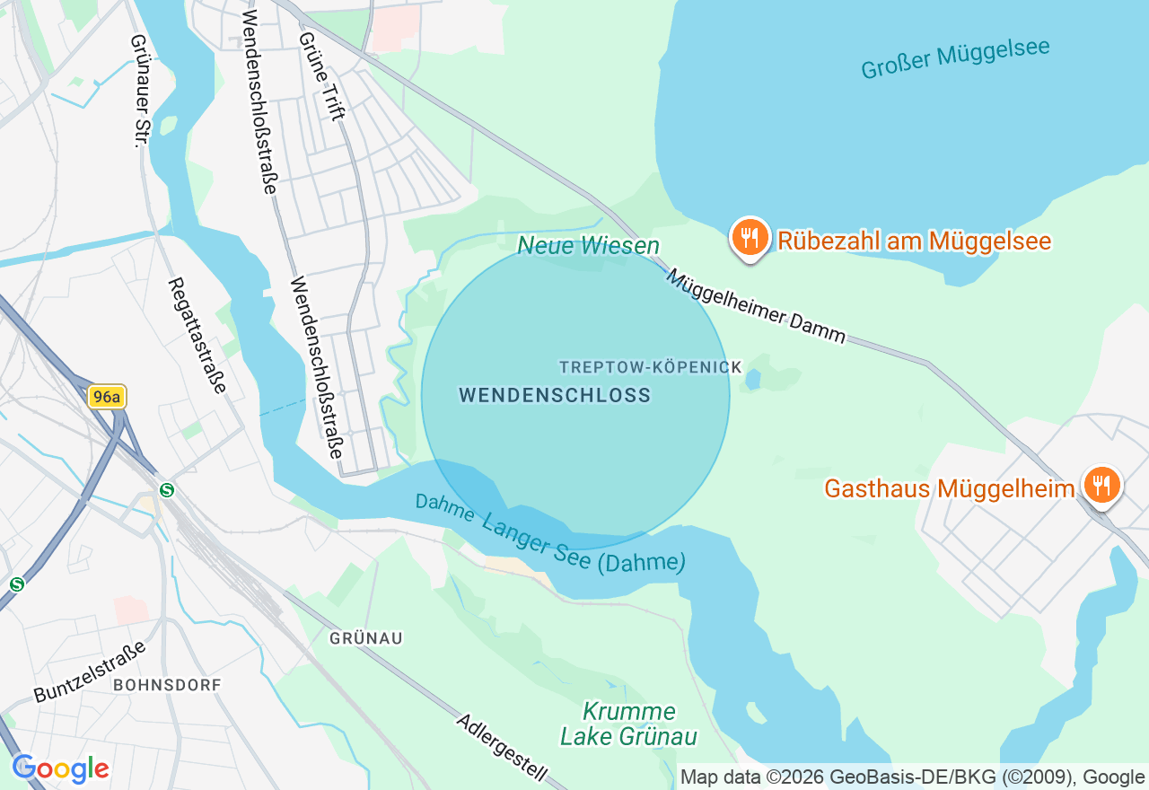 Kartenansicht der Location