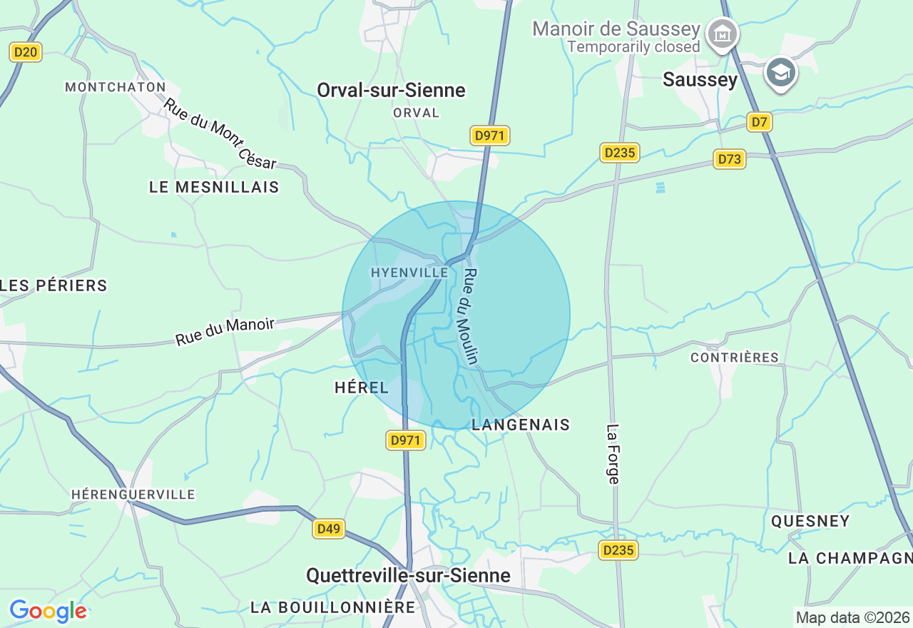 Carte de l'emplacement
