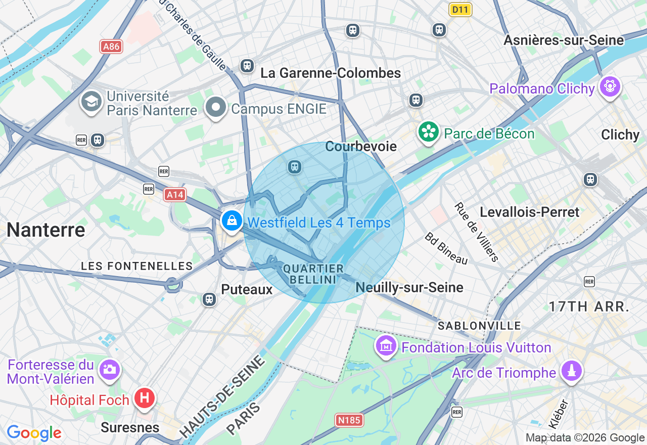 Carte de l'emplacement