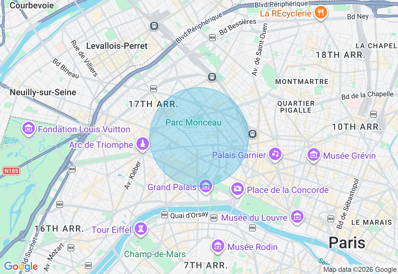 Carte de l'emplacement