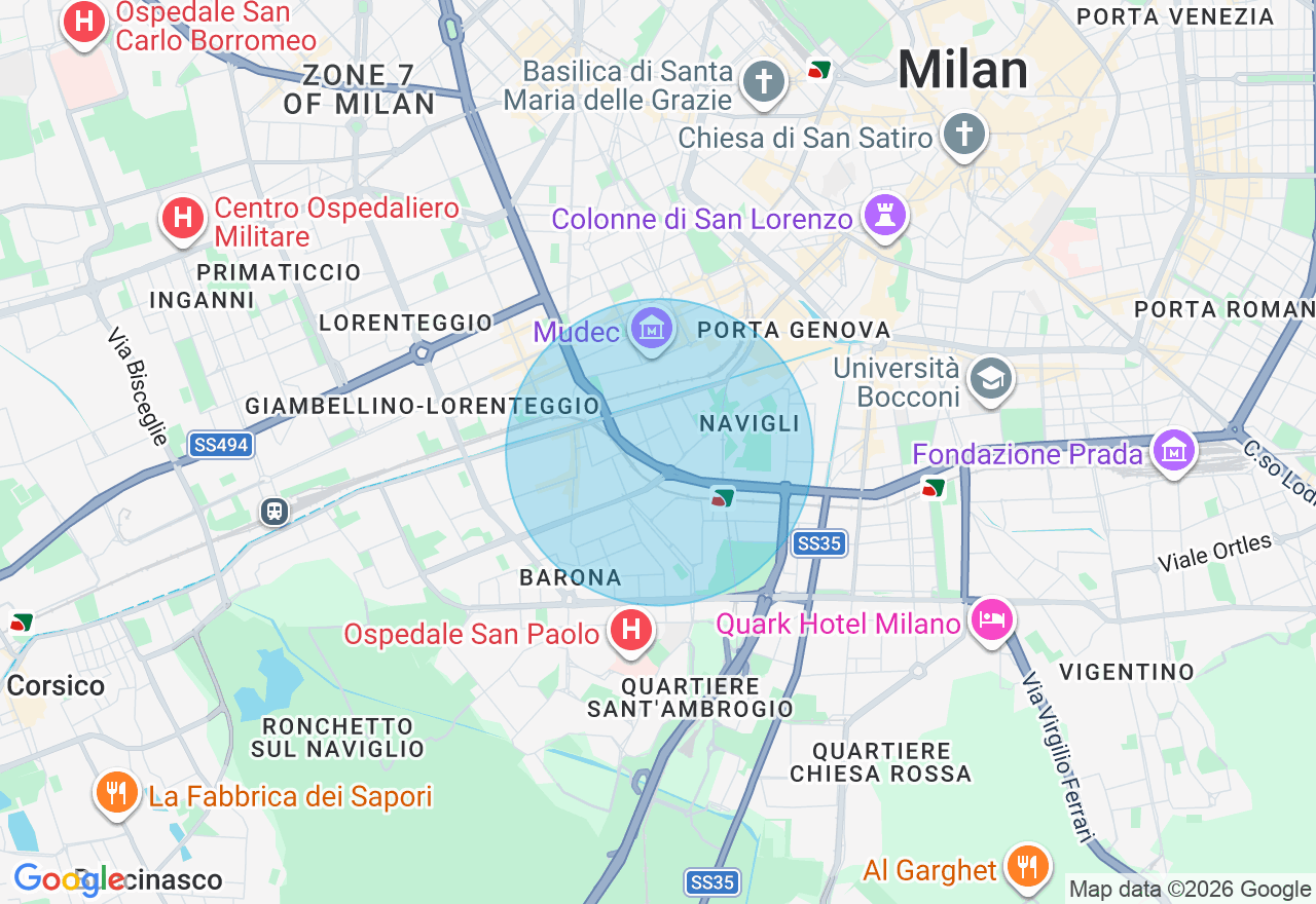 Mappa della posizione