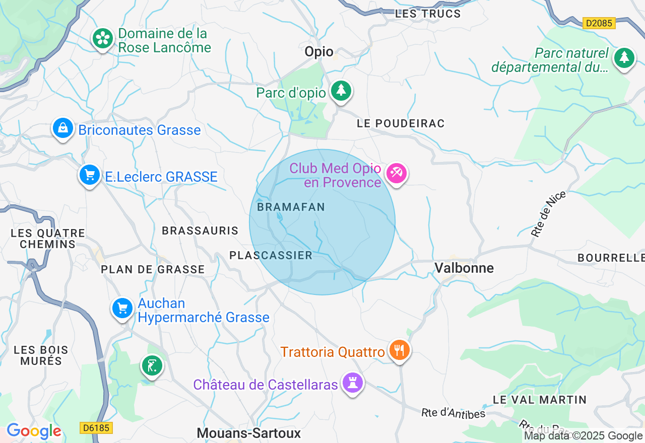 Carte de l'emplacement