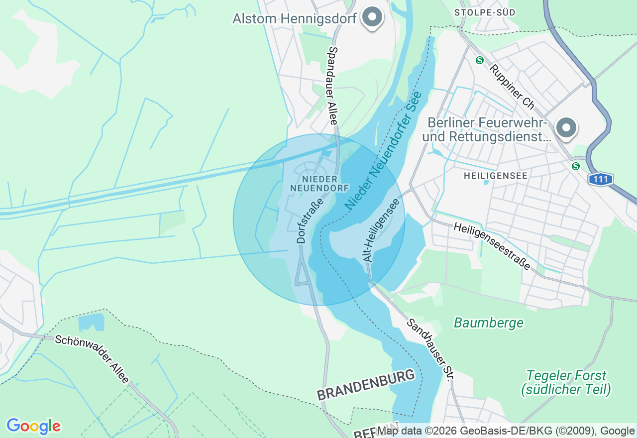 Kartenansicht der Location