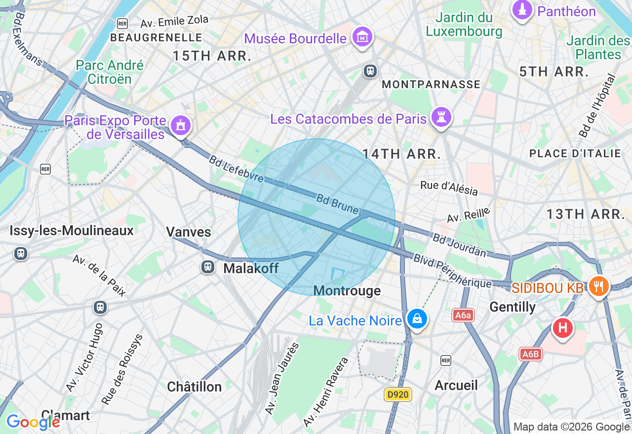 Carte de l'emplacement