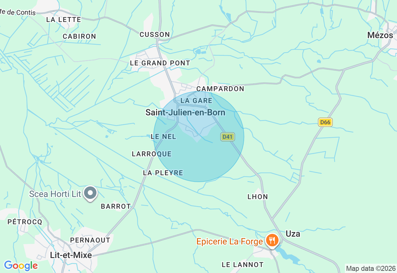 Carte de l'emplacement