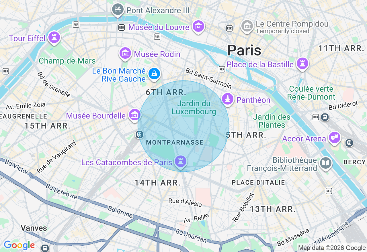 Carte de l'emplacement
