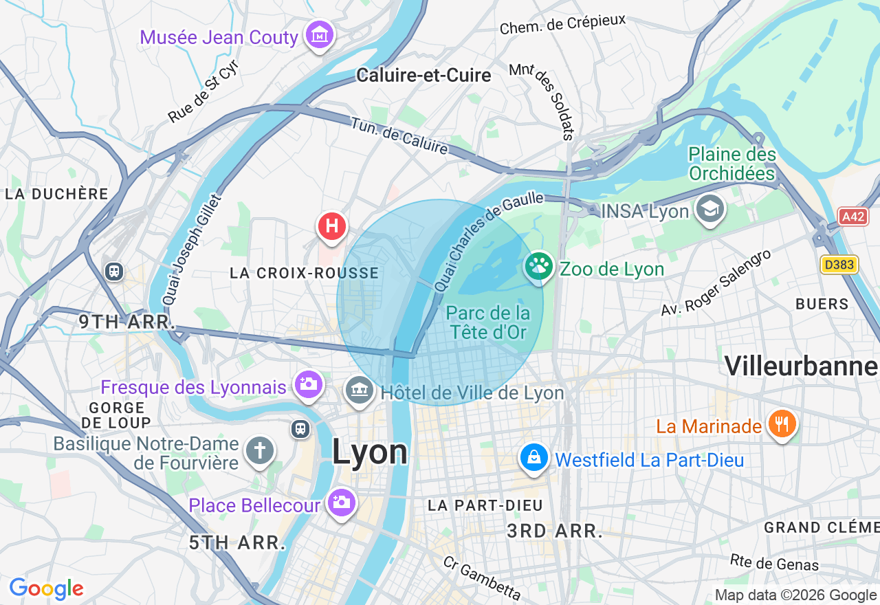 Carte de l'emplacement