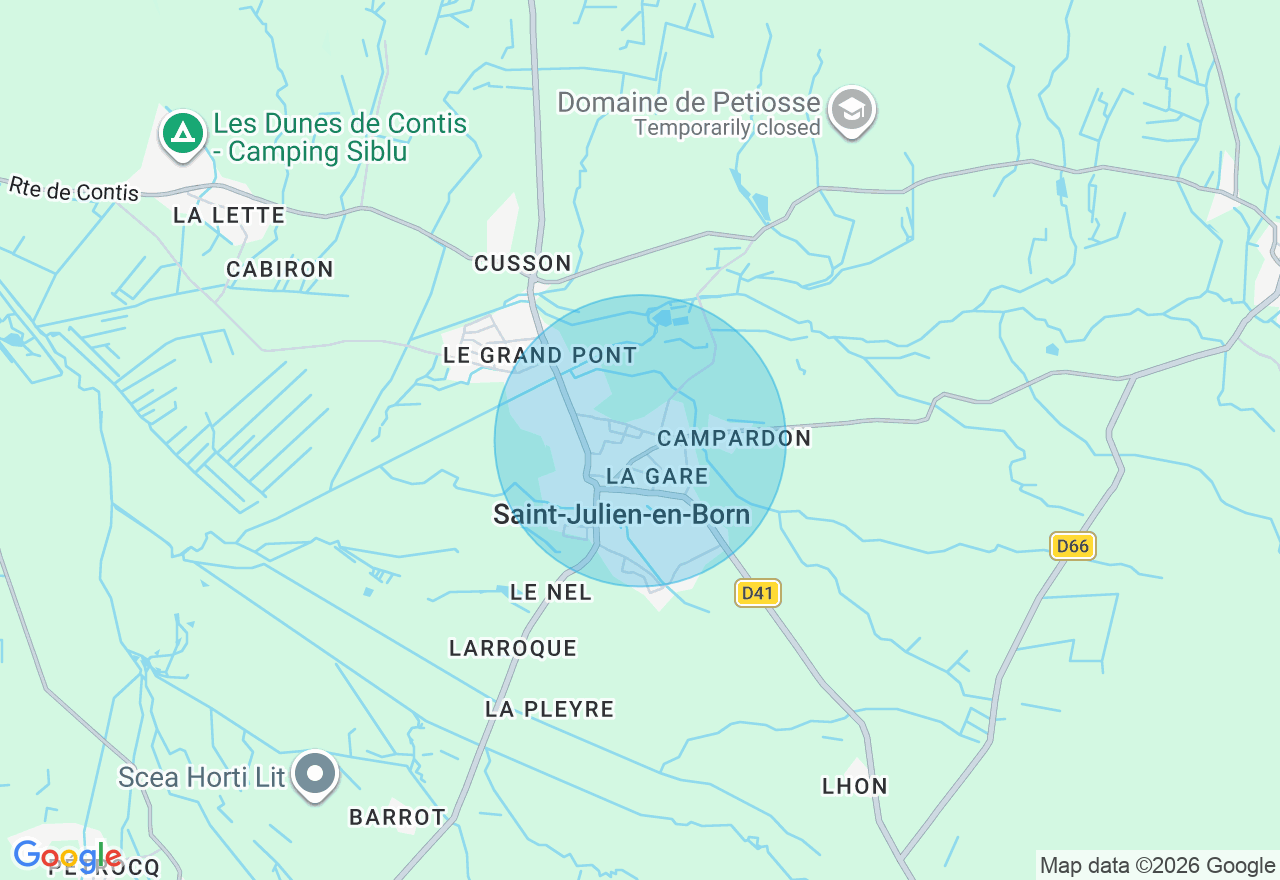 Carte de l'emplacement
