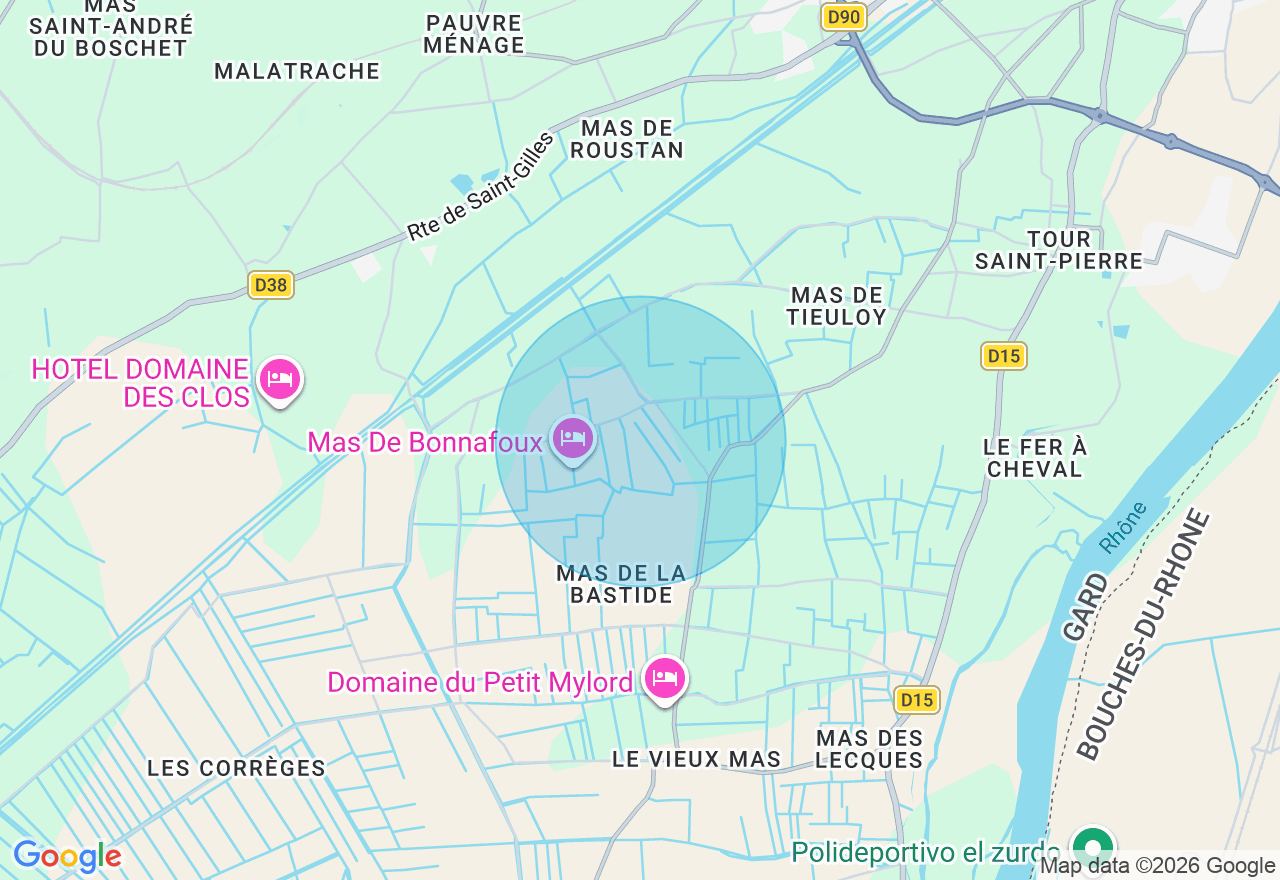 Carte de l'emplacement