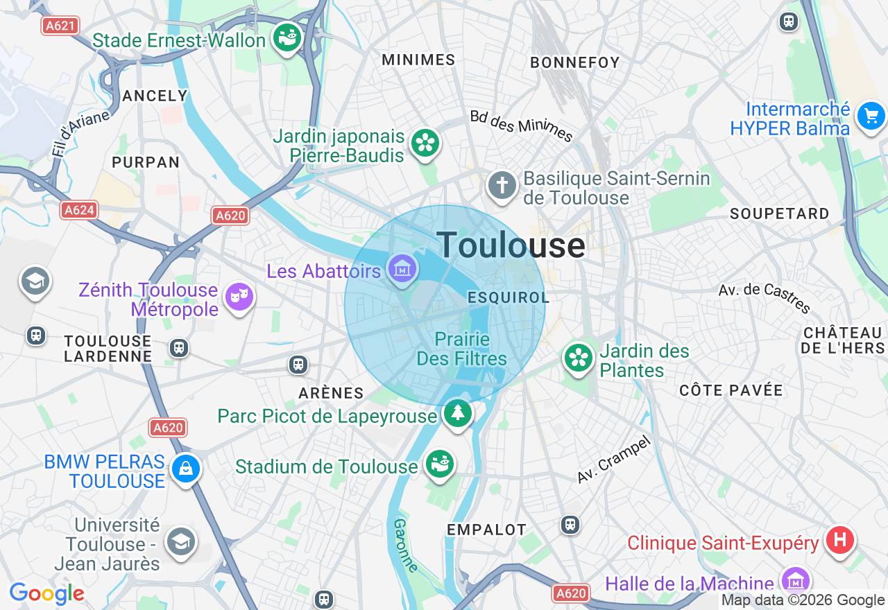 Carte de l'emplacement