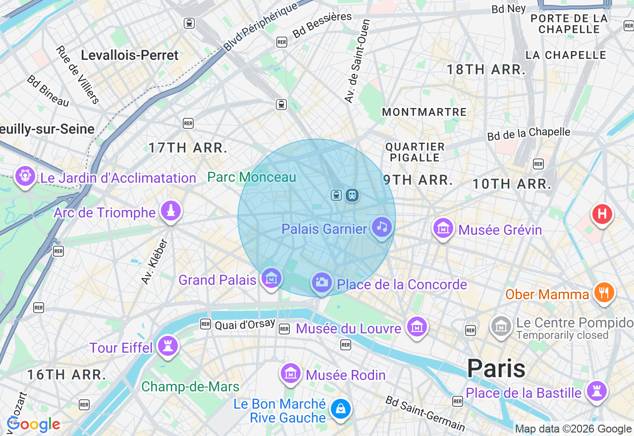 Carte de l'emplacement