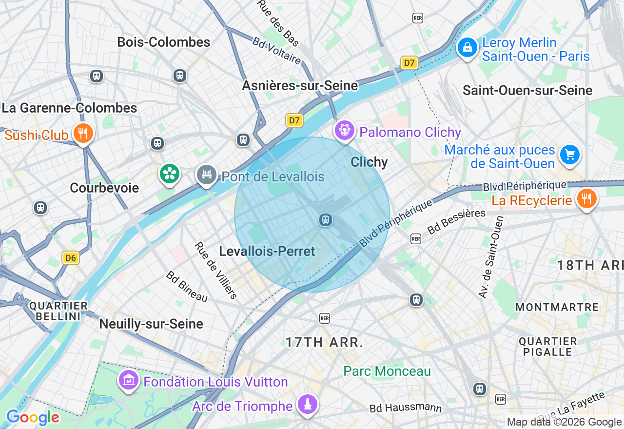 Carte de l'emplacement