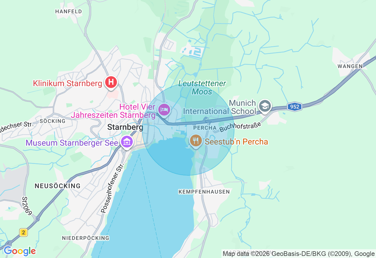 Kartenansicht der Location