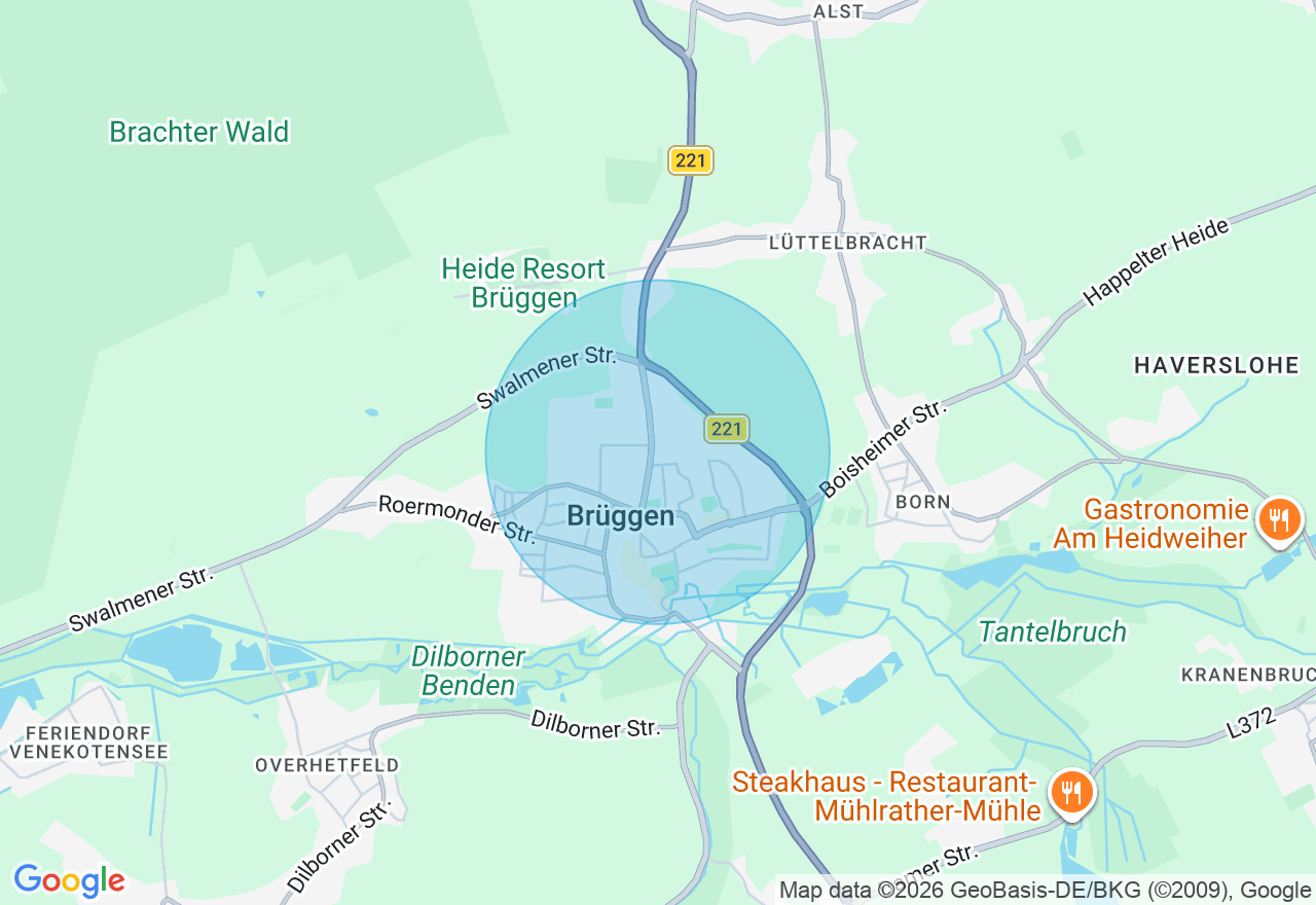 Kartenansicht der Location