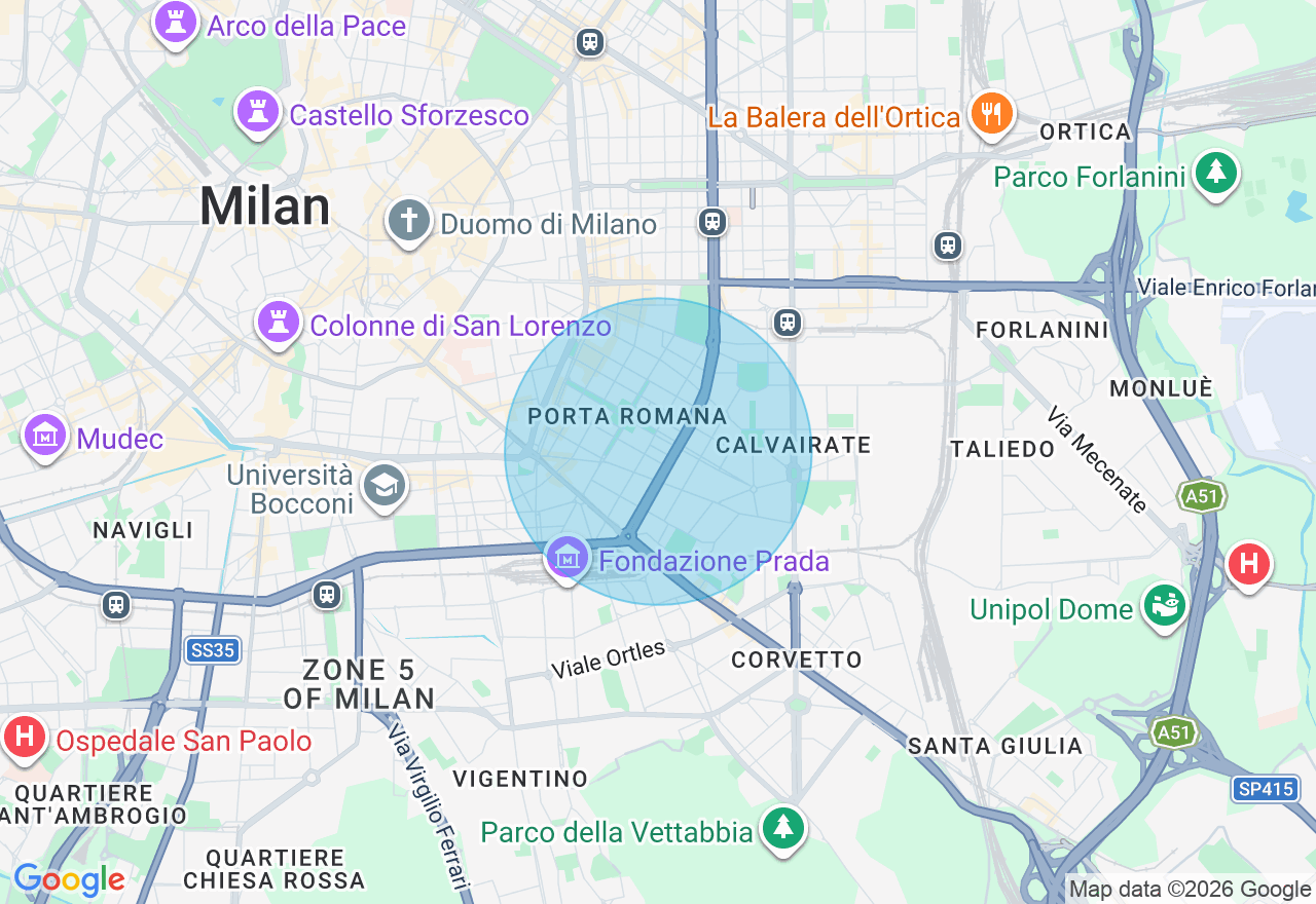 Mappa della posizione