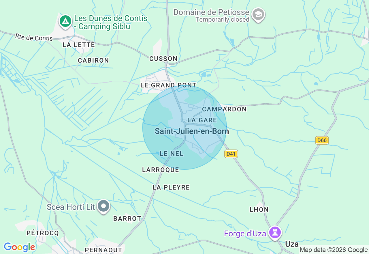 Carte de l'emplacement