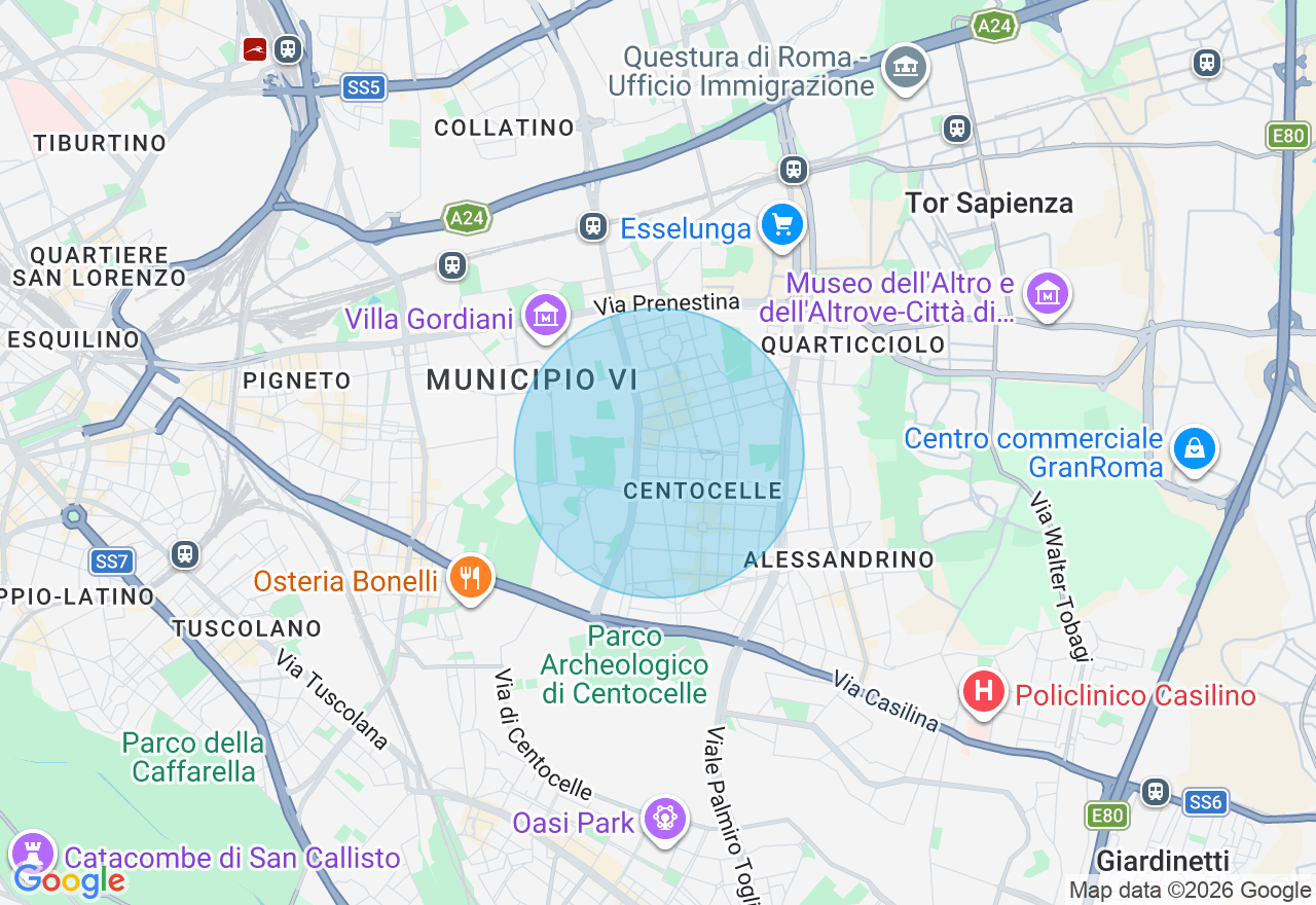 Mappa della posizione