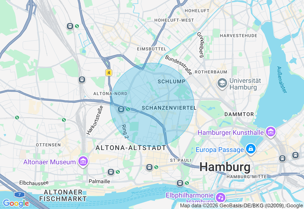 Kartenansicht der Location